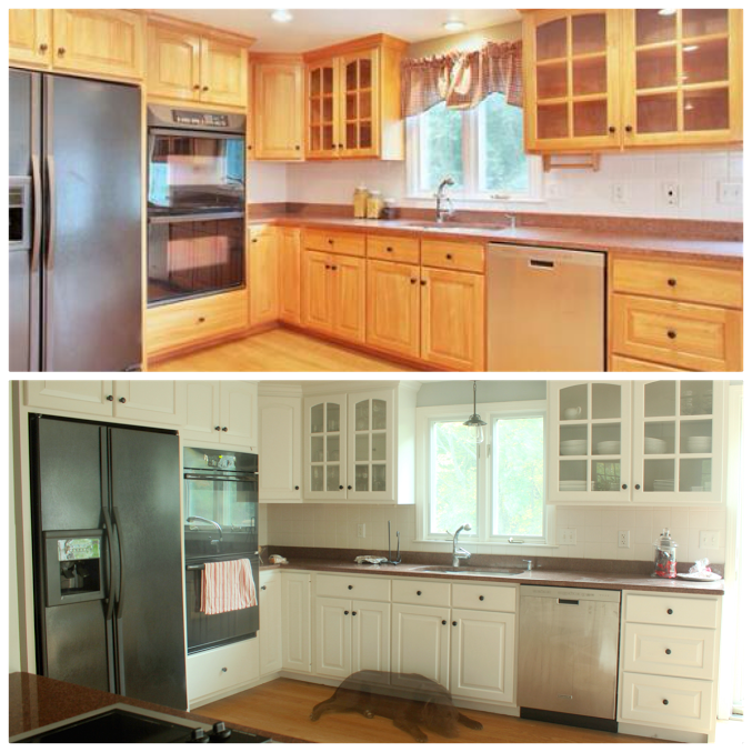 Refinishing Cabinets with Rust-oleum Cabinet Transformations