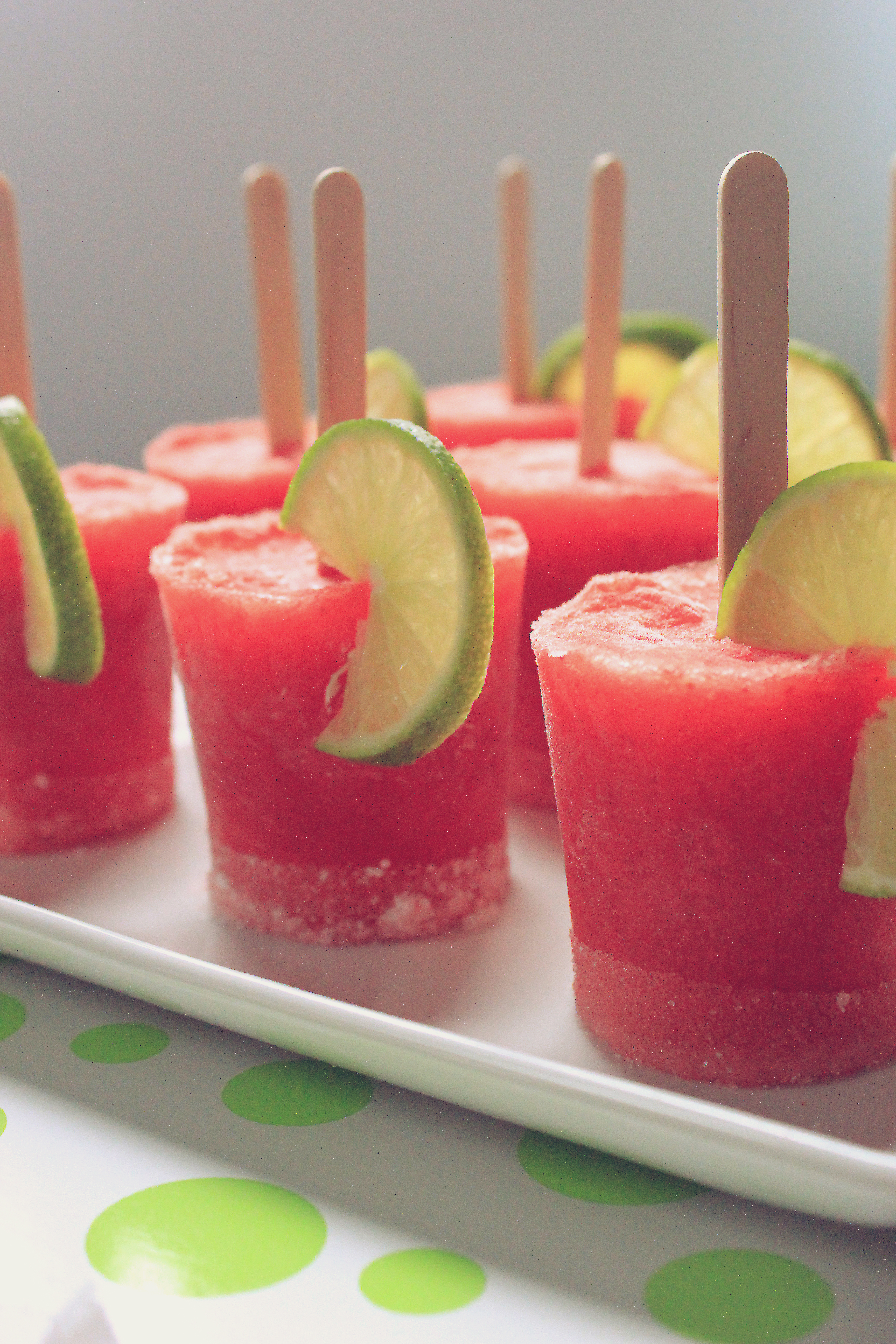 Skinny Margharita Pops