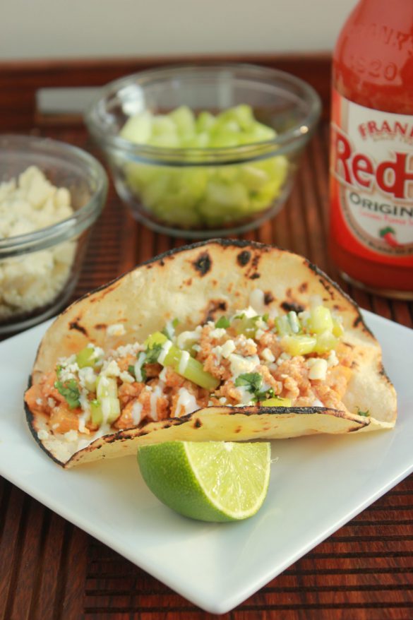 Buffalo Chicken Tacos