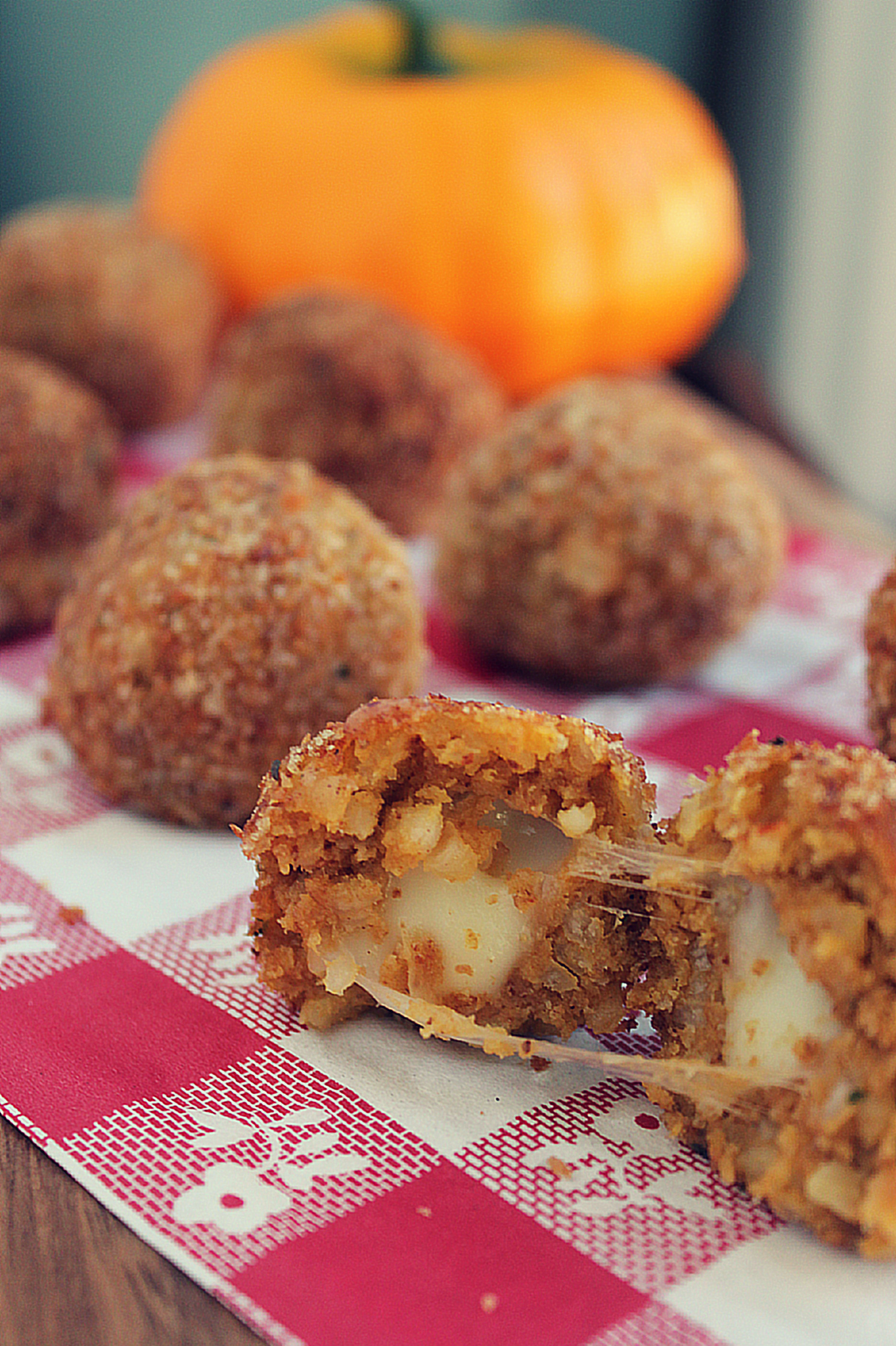 Pumpkin Arancini Balls