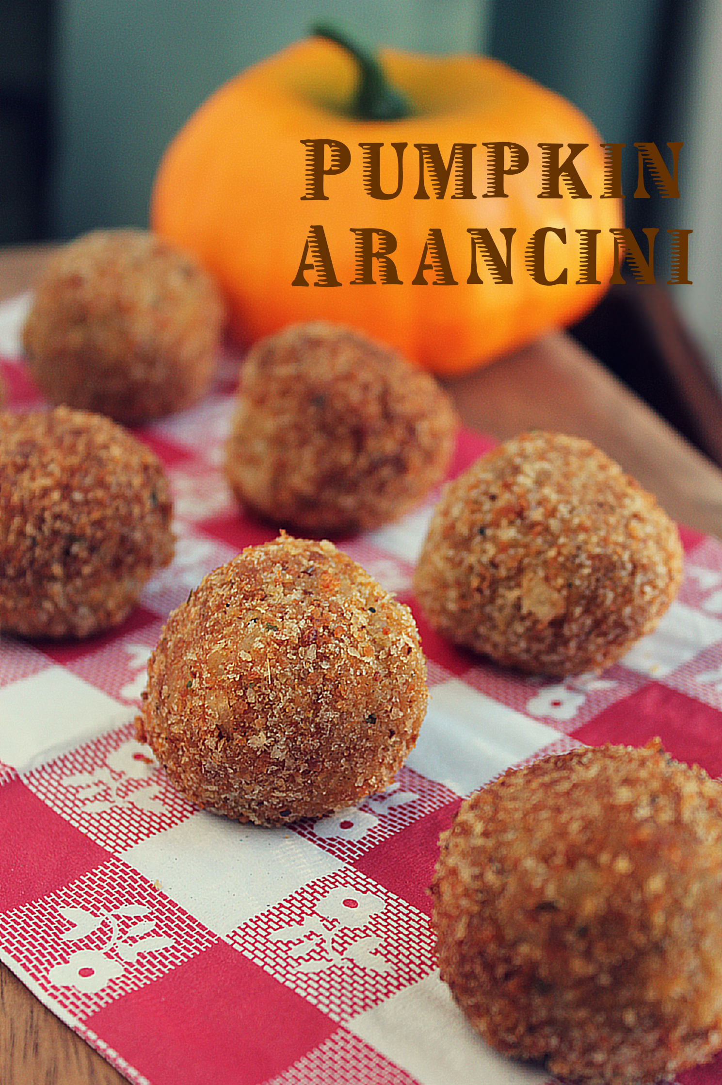 Pumpkin Arancini Balls