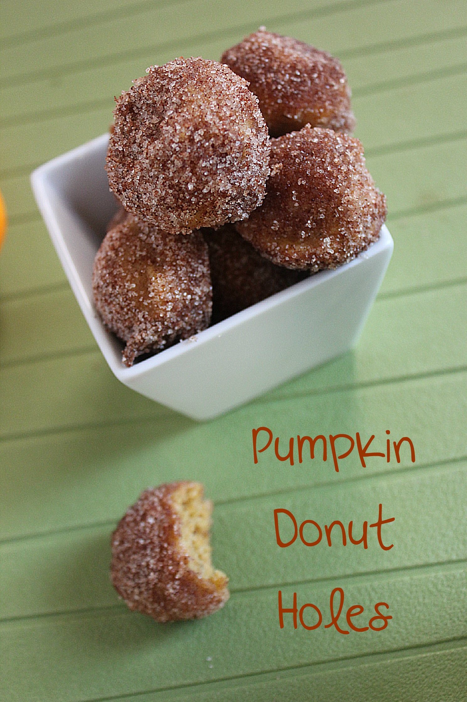 Pumpkin Donut Holes