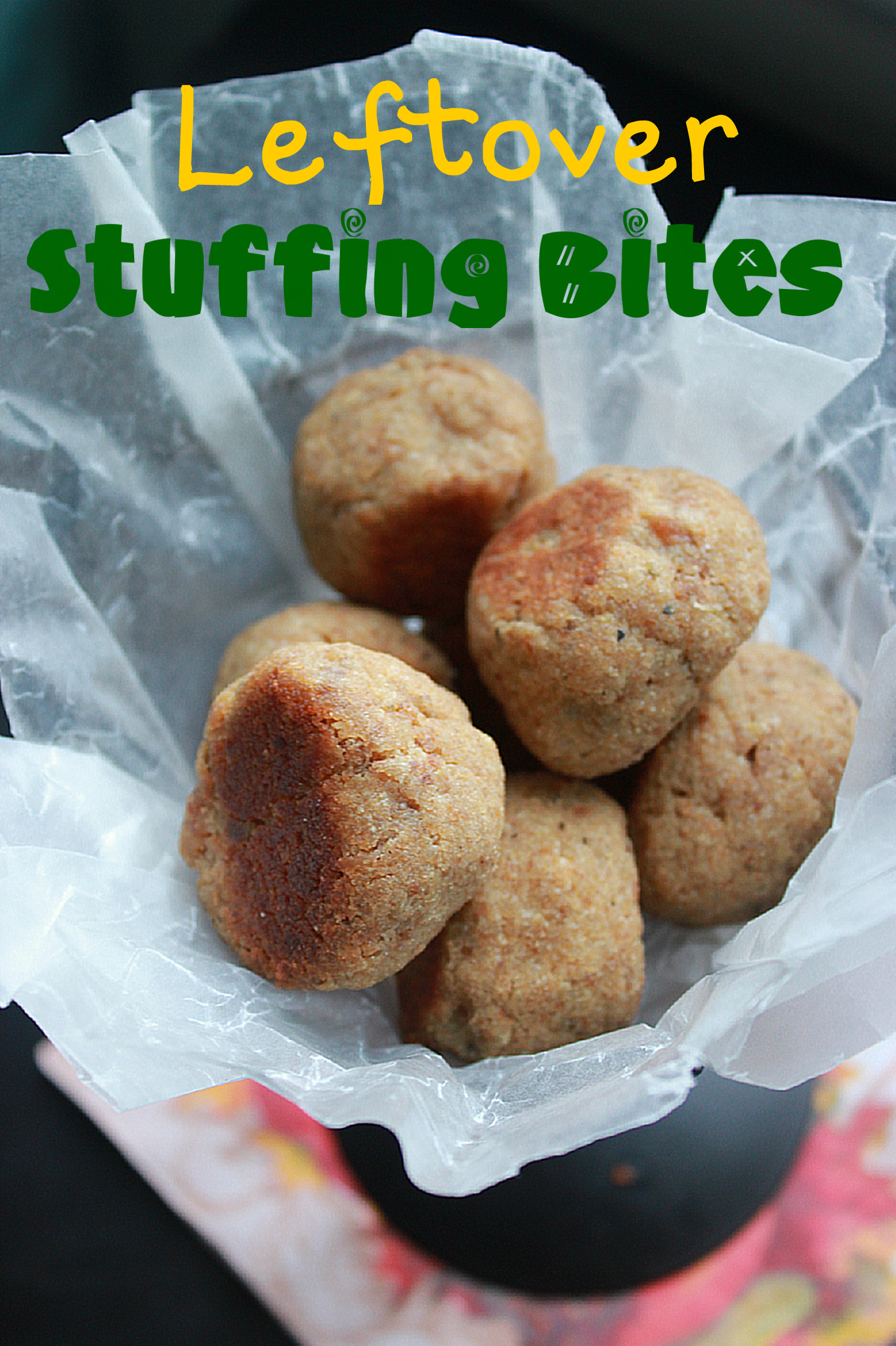 Leftover Stuffing Bites