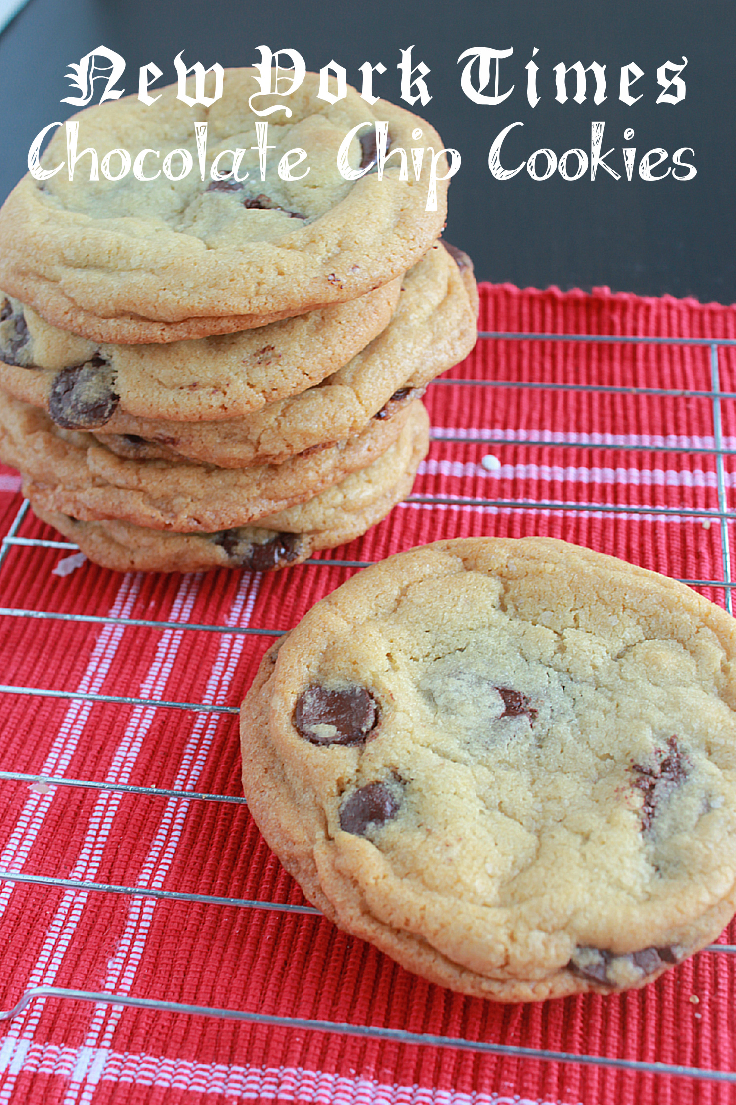 New York Times Chocolate Chip Cookies