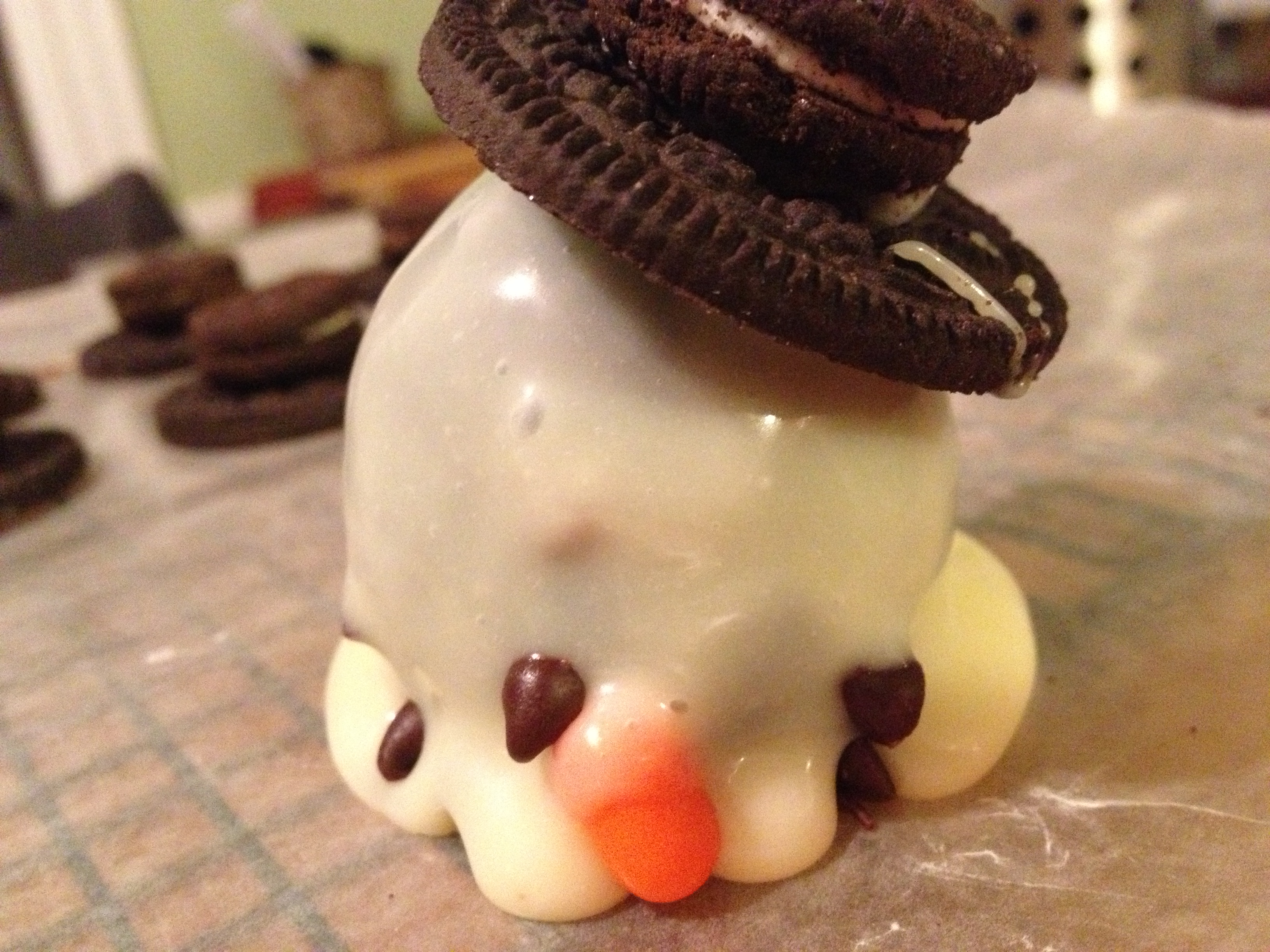 Snowman Cake Balls