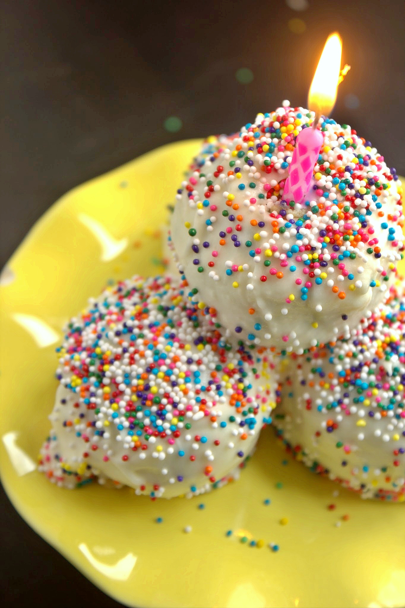 Birthday Cake Truffles