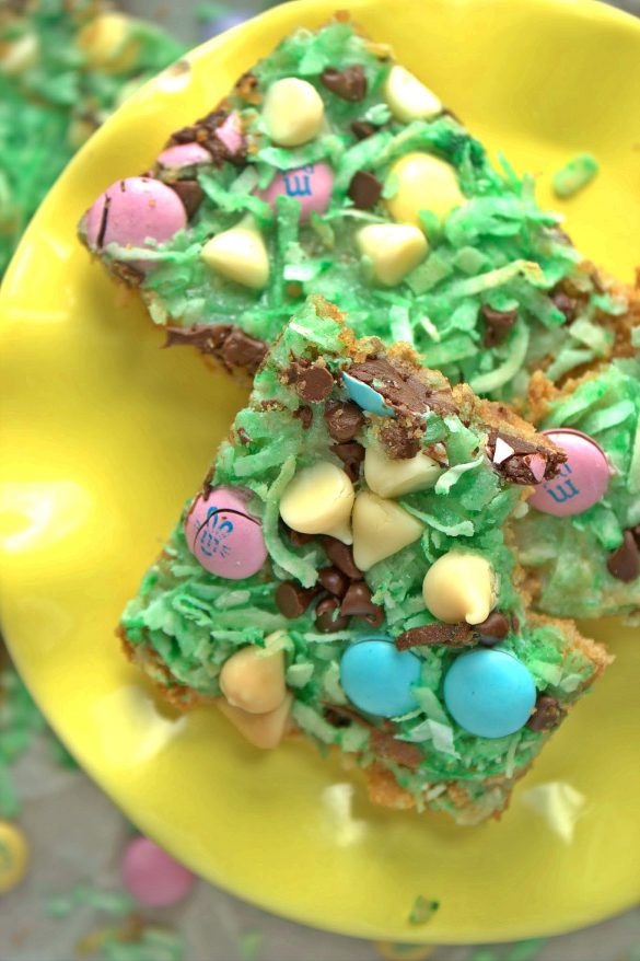 Magic Cookie Bars, the Easter Version