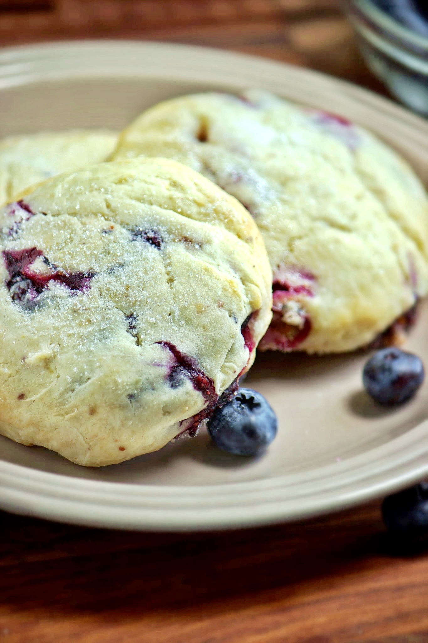 Blueberry Goat Cheese Scones