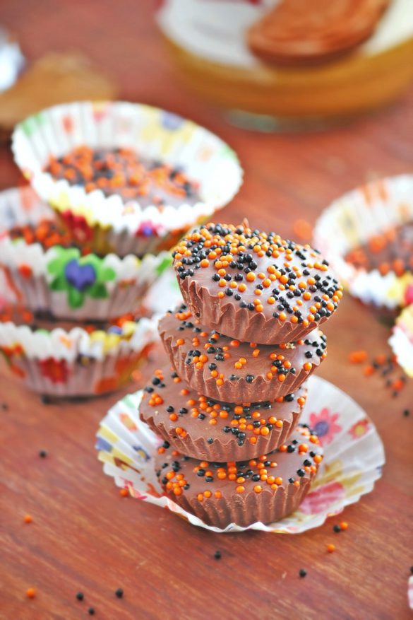 Chocolate Biscoff Cookie Butter Cups