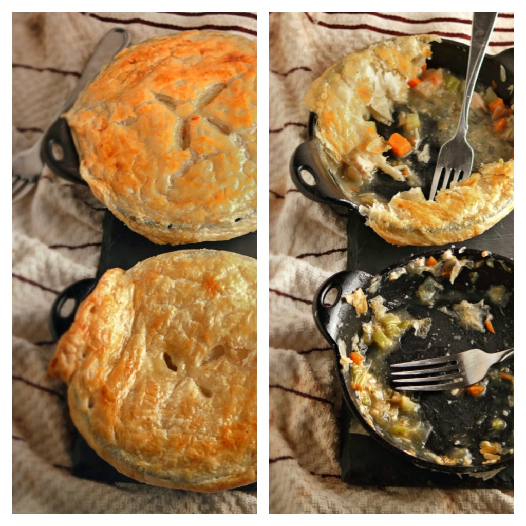 Easy Chicken Pot Pie for Two