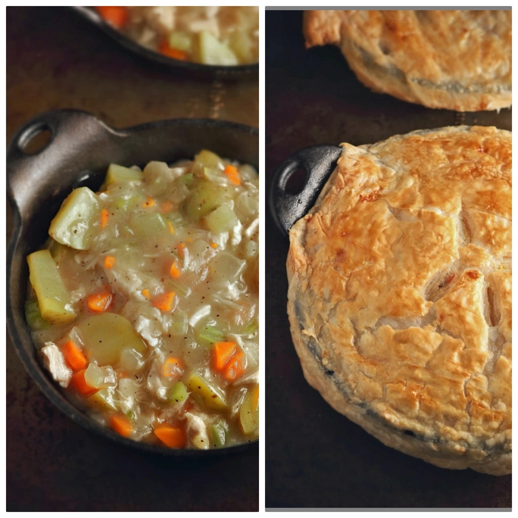 Easy Chicken Pot Pie for Two