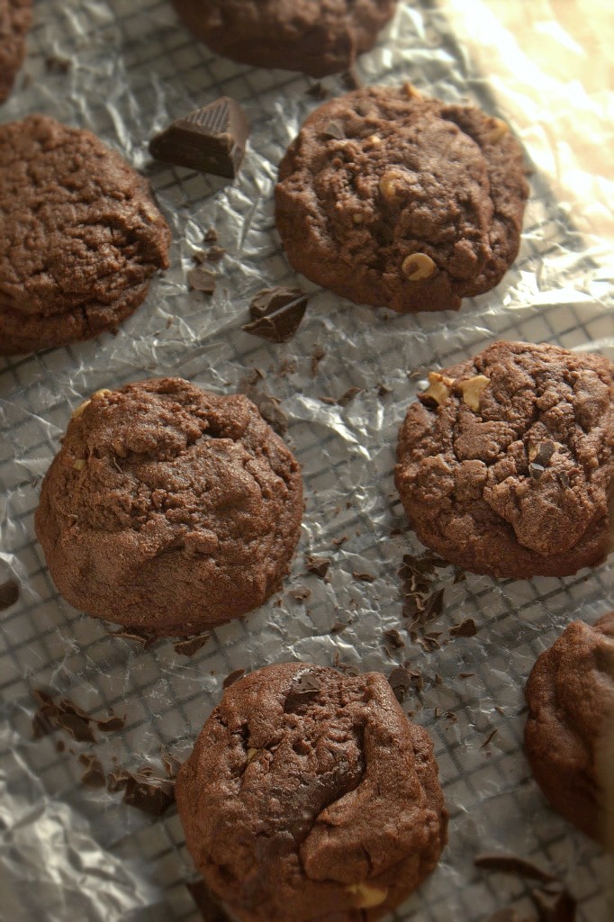 Copycat Levain Bakery Dark Chocolate & PB Chip Cookies