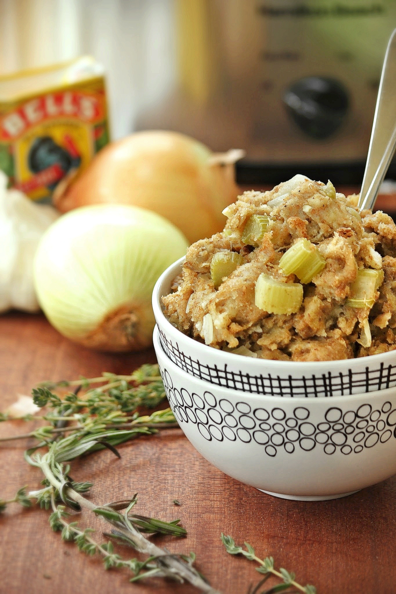 Crock Pot Thanksgiving Stuffing