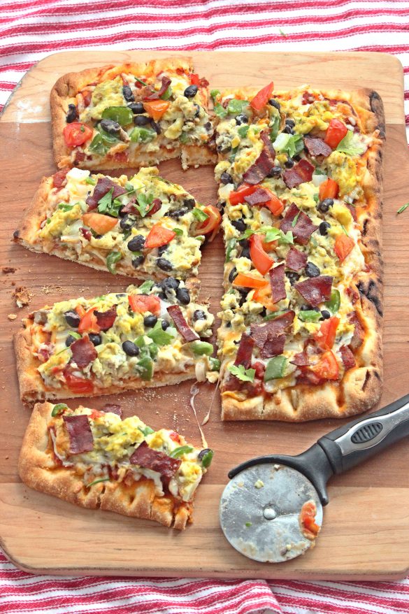 Quick and Easy Breakfast PIzza