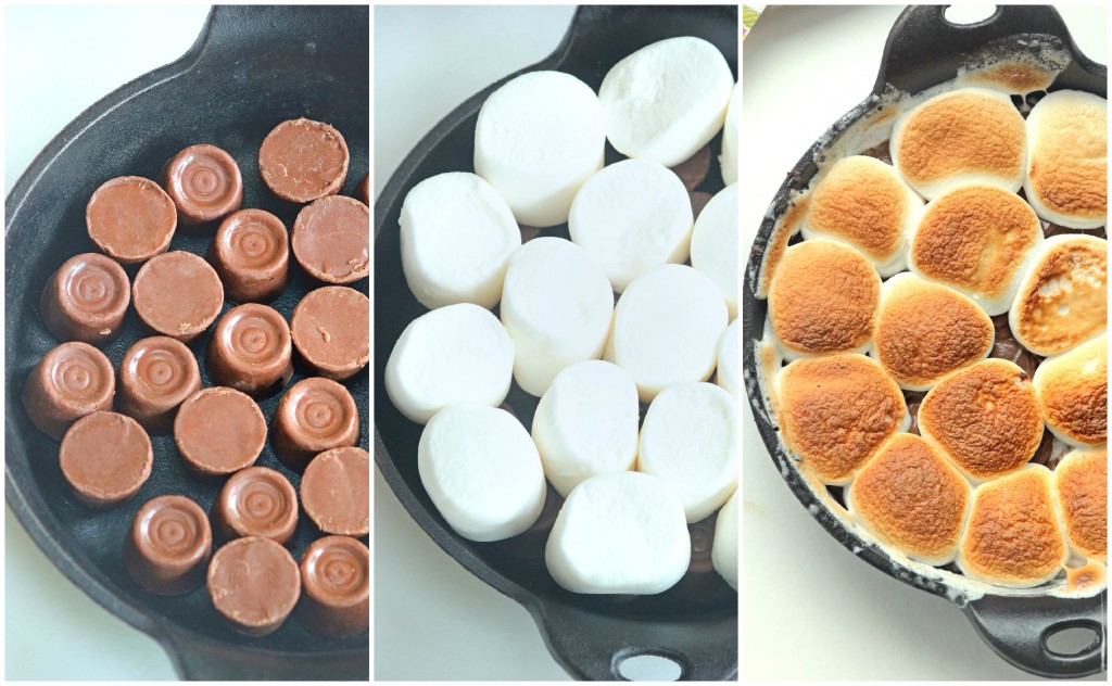 Chocolate Caramel S'More Dip