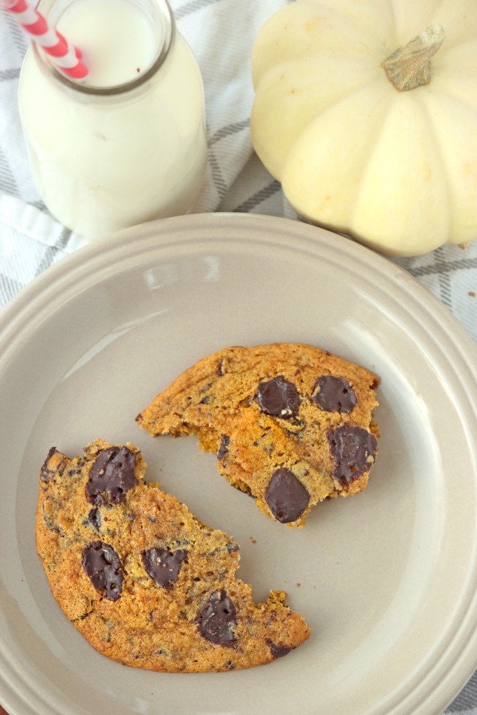 Pumpkin Chocolate Chip Cookies for Two