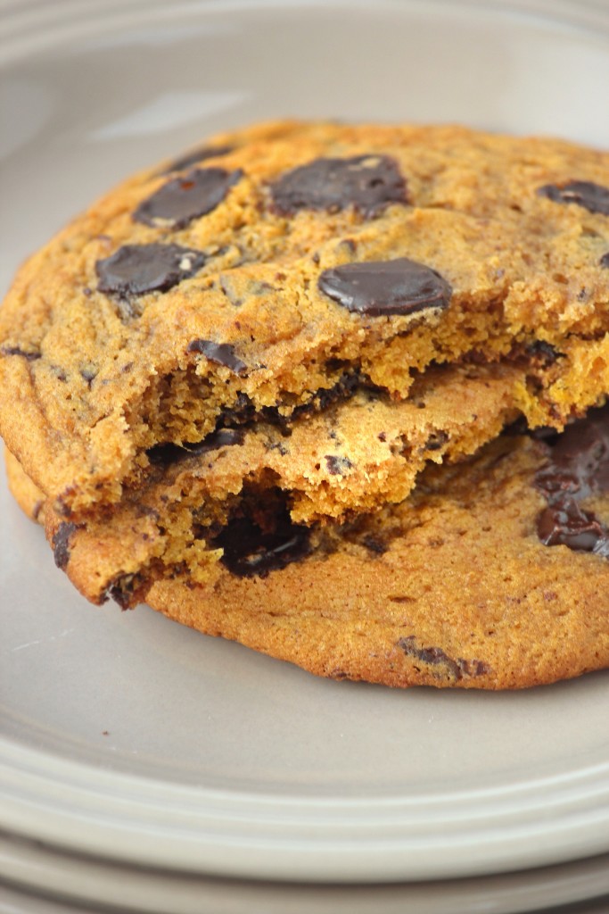 Pumpkin Chocolate Chip Cookies for Two