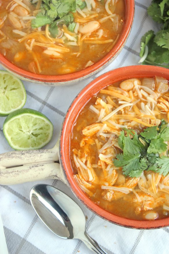 White Bean Chicken Chili Verde