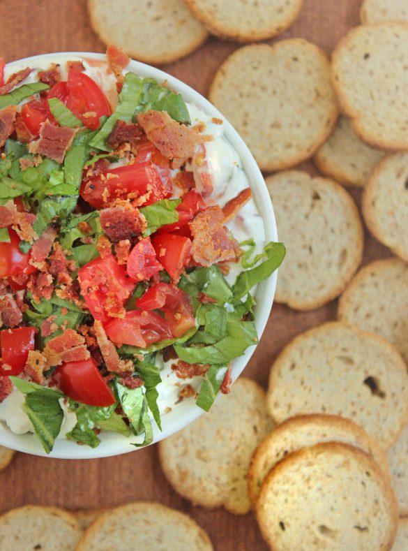 BLT Dip - Your Favorite Sandwich in Dip Form