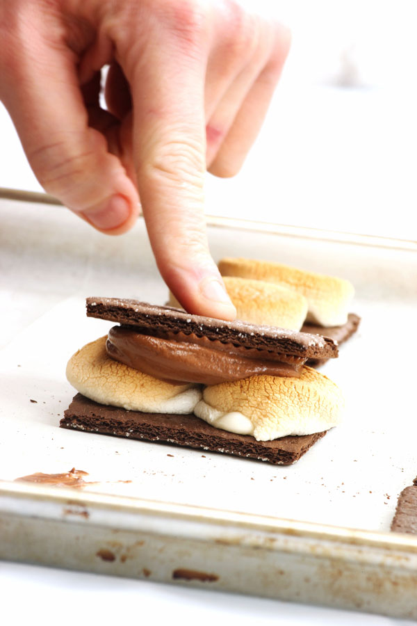 Chocolate-Covered-Reese-Cup-S'Mores