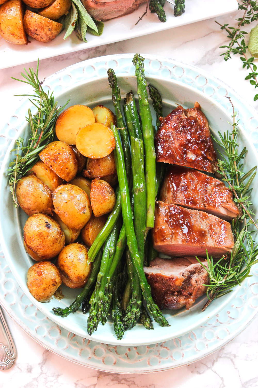 Maple Dijon Roasted Pork Tenderloin 